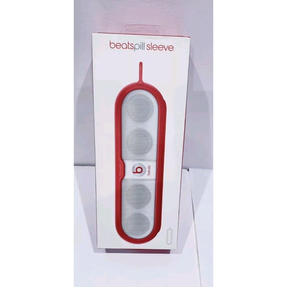 Beats Pill Sleeve FOR BEATS PILL 1.0 - Red - New Factory Sealed
